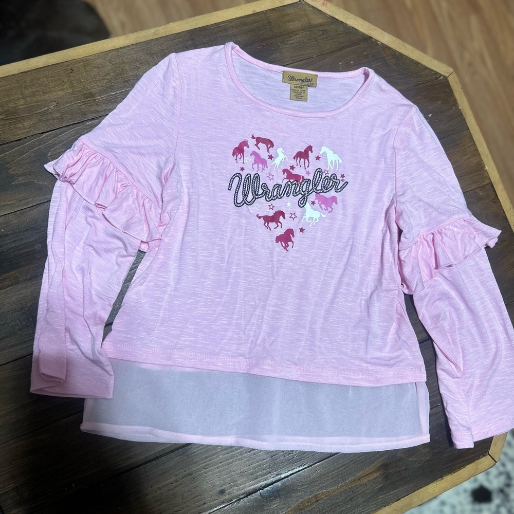 Girls wrangler cute top